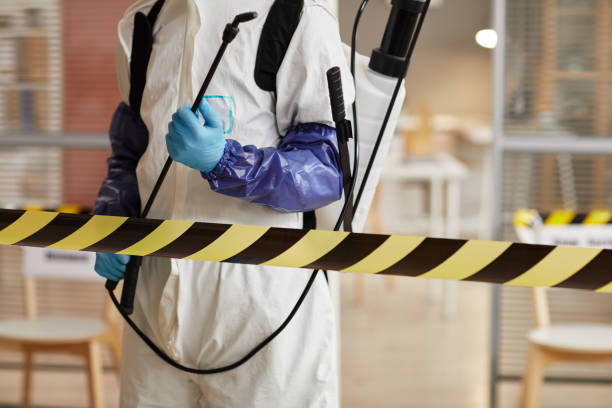 Professional Trauma Scene Cleanup technician working in Cleveland, OH